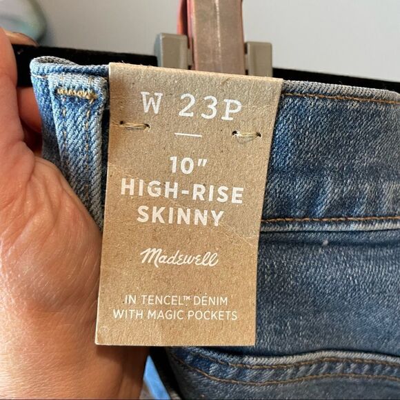 Madewell Jeans 10” High Rise Skinny 23P - Picture 4 of 12